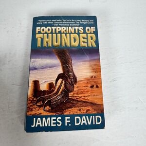 Footprints of Thunder James F. David 1997 First Printing Sci-Fi Tor Books